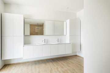 White bathroom