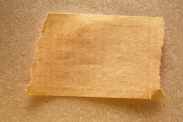 Blank piece of paper