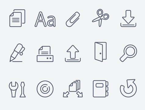 Document Icon Set