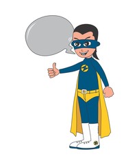 superhero cartoon theme