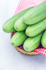 fresh cucumbers