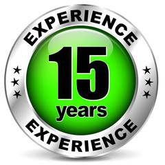 fifteen years experience