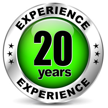 Twenty years experience