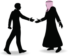 hand shake on business agreement