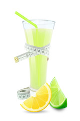 lemon-lime juice and meter