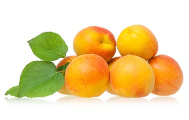 Ripe apricots