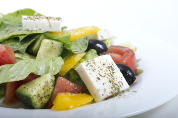 Salad from vegetables