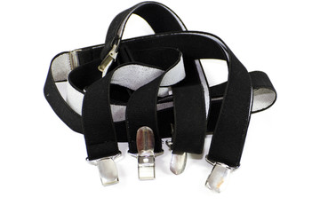 Schwarze Hosenträger