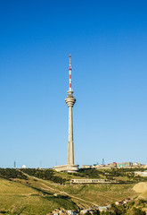 Obraz premium TV Tower in Baku Azerbaijan