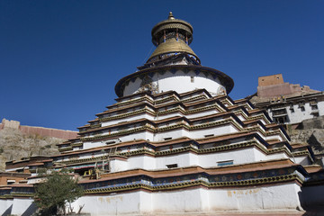 Kumbum Stupa - Gyantse - Tibet Autonomous Region of China