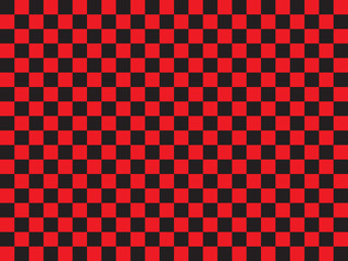 Black and red square background