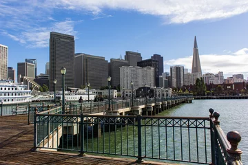 Fotobehang San Francisco Pier, Kalifornien, USA © fotogestoeber