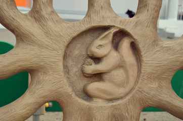 резьба по дереву - белочка © cfirka