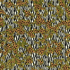 Ornate seamless texture