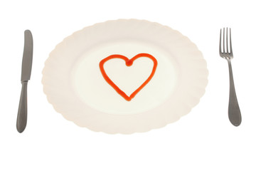 Love on the plate