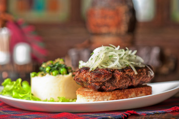 Gourmet steak meat
