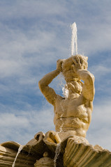 Triton Fountain, Gian Lorenzo Bernini, Barberini square, Rome