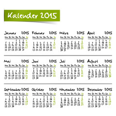 kalender 2015 I