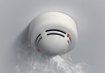working smoke alarm