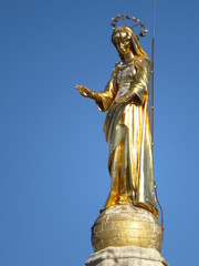 Obraz premium Cathédrale Notre-Dame des Doms et Vierge Marie, Avignon