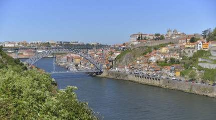 Fototapeta na wymiar Porto city view (Portugal)
