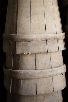 old barrels