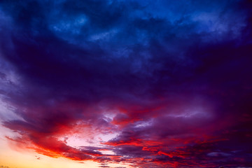 Fototapeta premium Magic sunset