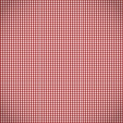Kitchen table checked pattern