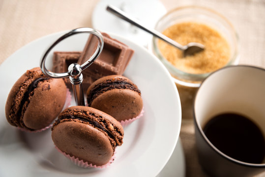 Macaron and Coffee
