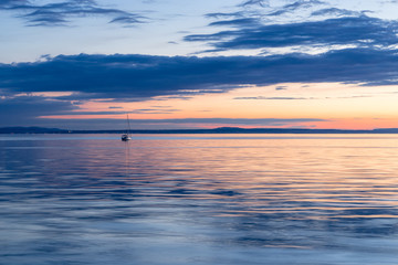 Fototapeta premium Ruhe auf dem Bodensee