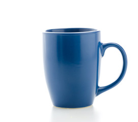 Mug isolated on white