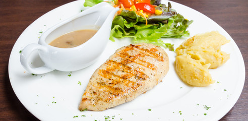 Grilled chicken breast