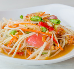green papaya salad