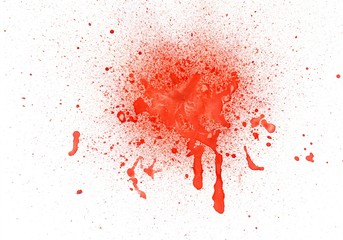 Red Paint Background