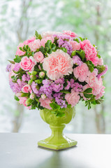 Bouquet in vase