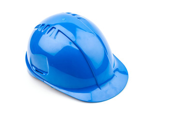 Isolated safety helmet hat