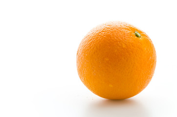 Orange isolated on white