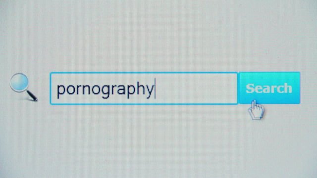 Pornography - browser search query, Internet web page