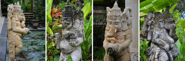 Statues à Bali - Ganesh