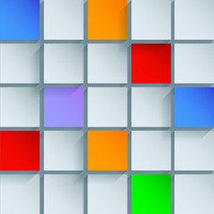 vector background with geometric elements