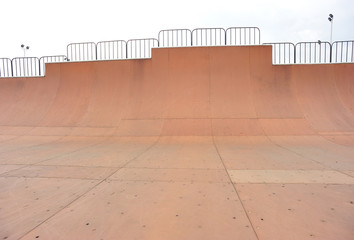 modern skatepark