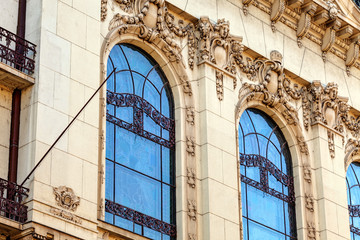 Obraz premium stone facade on classical building