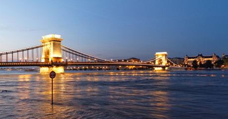 Budapest at night