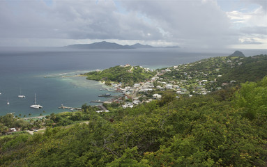 Fototapeta na wymiar Unia Clifton wyspie St Vincent i Grenadyny karaibski 34