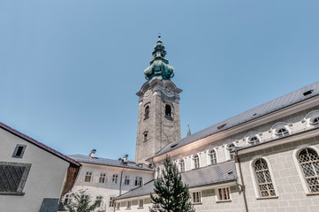 Fototapeta na wymiar Saint Peter's Archabbey at Salzburg, Austria