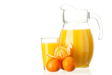 Naklejka na ściany i meble Mandarin juice