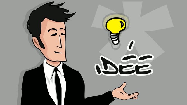 Strat&eacute;gie commerciale business id&eacute;e succ&egrave;s animation cartoon