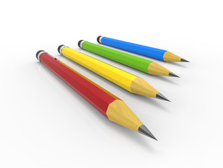 pencil isolated