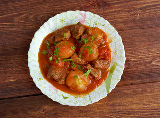 Greek  beef stifado