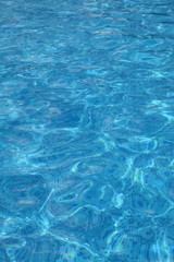 Blue water